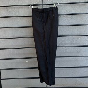 Cubavera Linen-Blend Big and Tall Pants XXL - Black